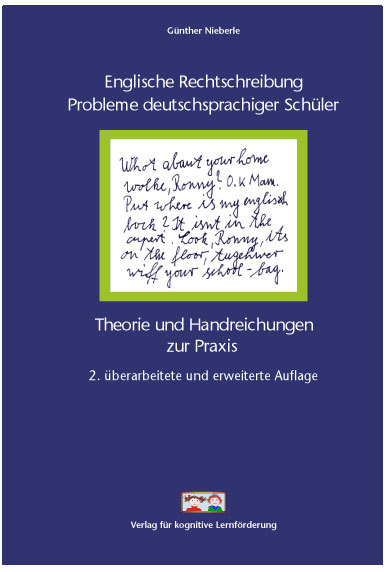 Nieberle: Englische Rechtschreibung, Cover der 2. Auflage
